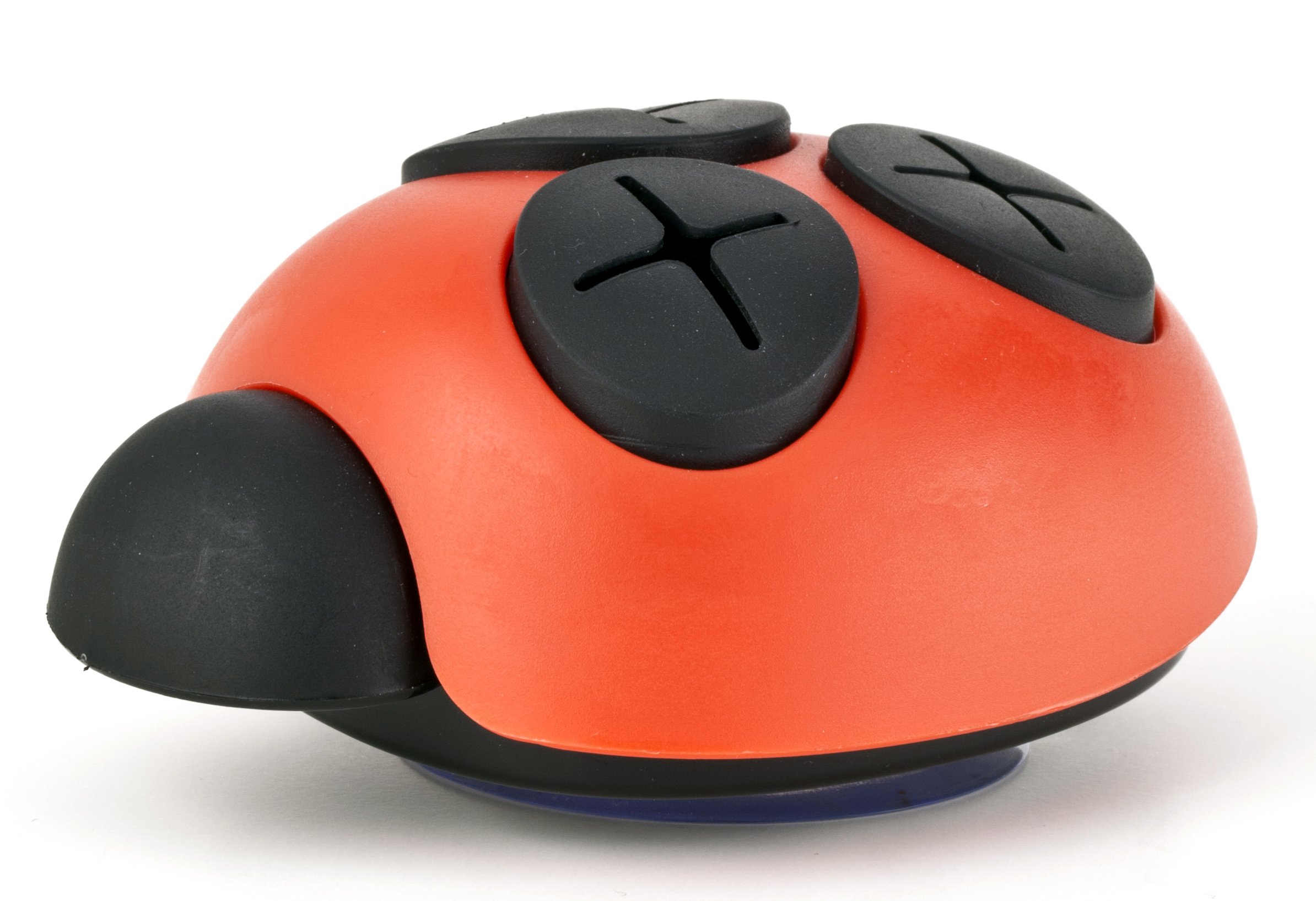 Porte brosse à dents coccinelle Kikkerland pour éviter l'eau stagnante du lavabo