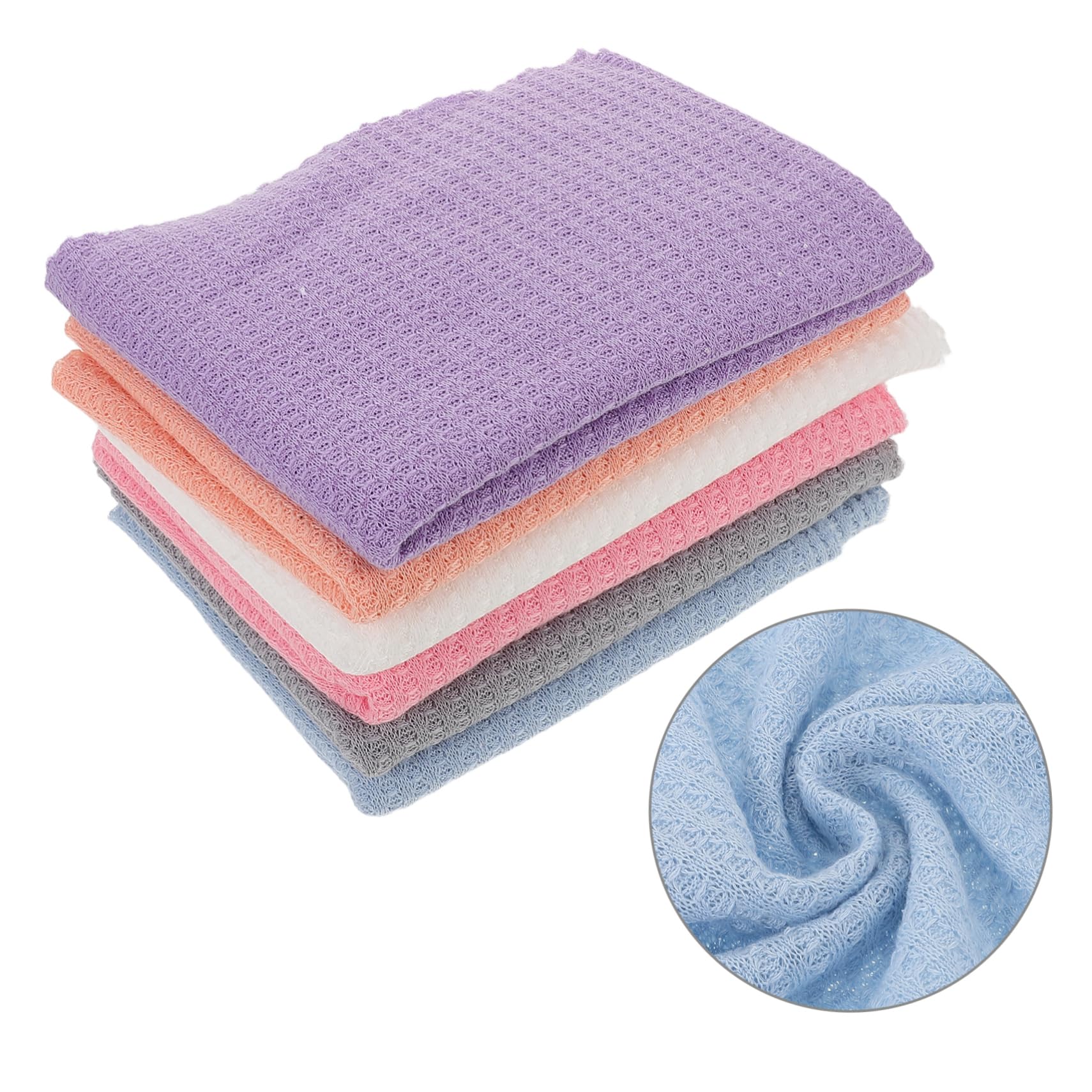TOYANDONA 6piezas Fotografía De Swaddle Paños para Fotos De Bebés Fulares para Recién Nacidos para Sesión De Fotos Niñas
