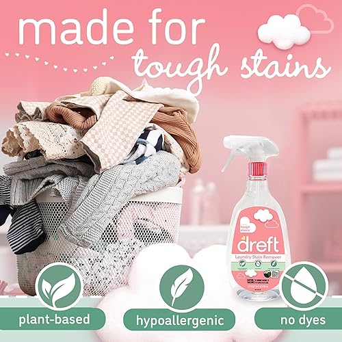 Miniatura 2 de Dreft Stain Remover for Baby Clothes and Hypoallergenic Baby Stain Remover Spray Plus Travel Size Stain Treater Pen, 24 Fl Oz ( Pack of 2 + Stain