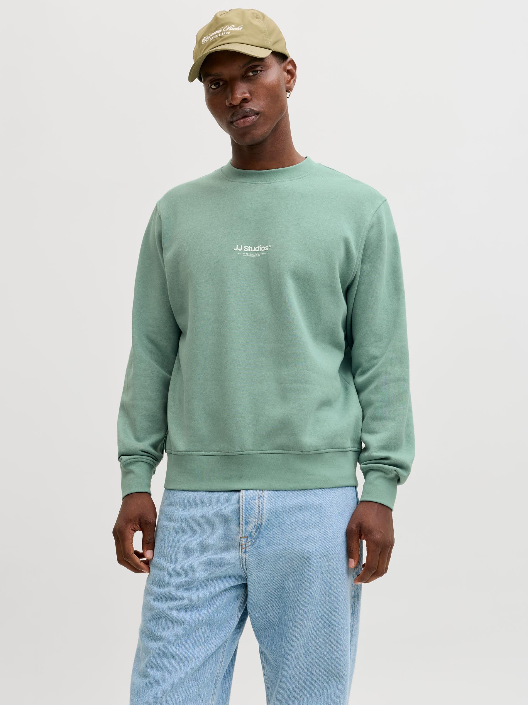 JACK & JONES Male Sweatshirt Gedruckt Sweatshirt