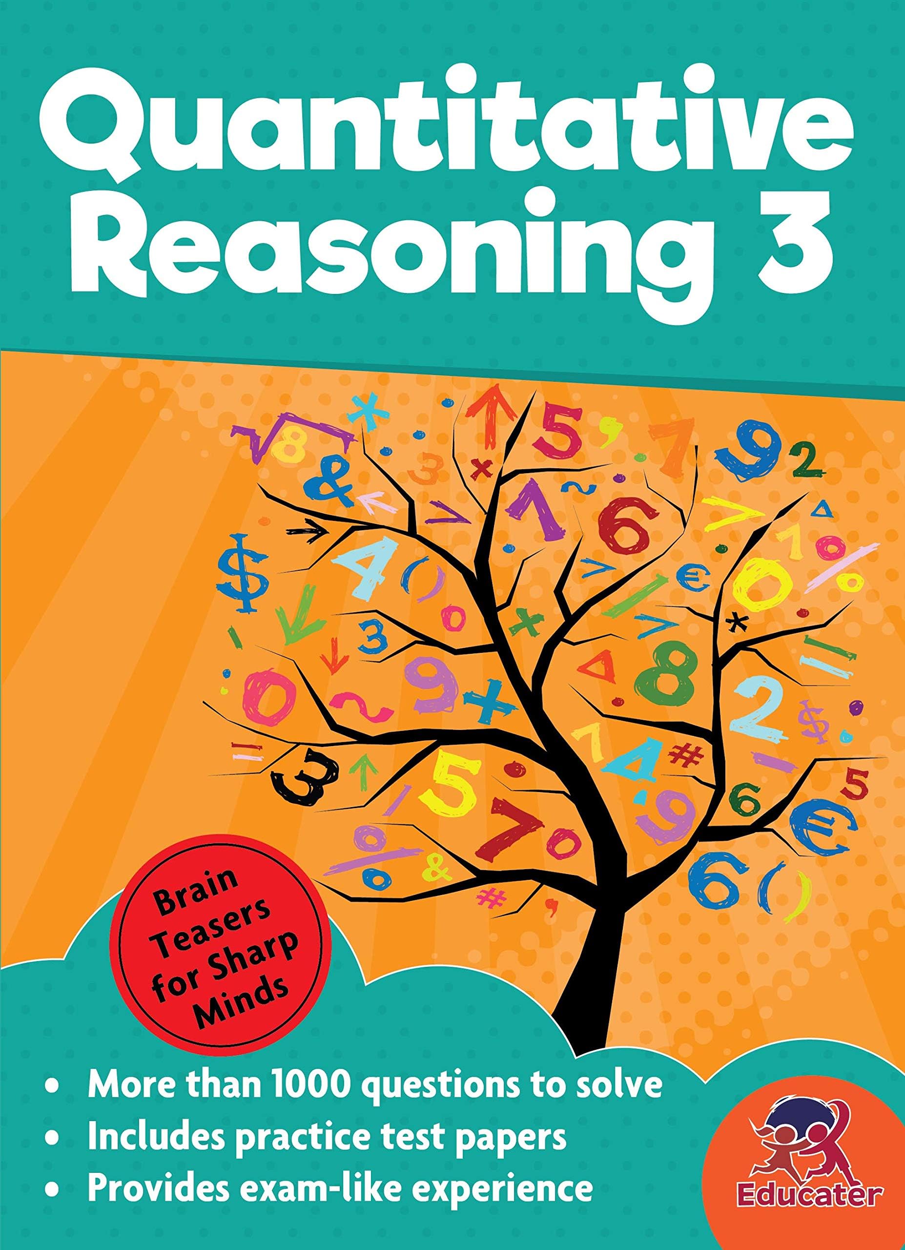 Team Pegasus Quantitative Reasoning Grade 3 Workbook for Kids Age 5+ | Fun & Interactive Activities to Strengthen Logical Thinking & Problem-Solving Skills