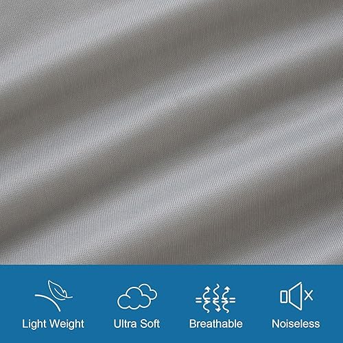 Miniatura 2 de Protector de colchón individual impermeable, funda de colchón de tamaño individual para cama de niños, sábana bajera suave y transpirable para cama