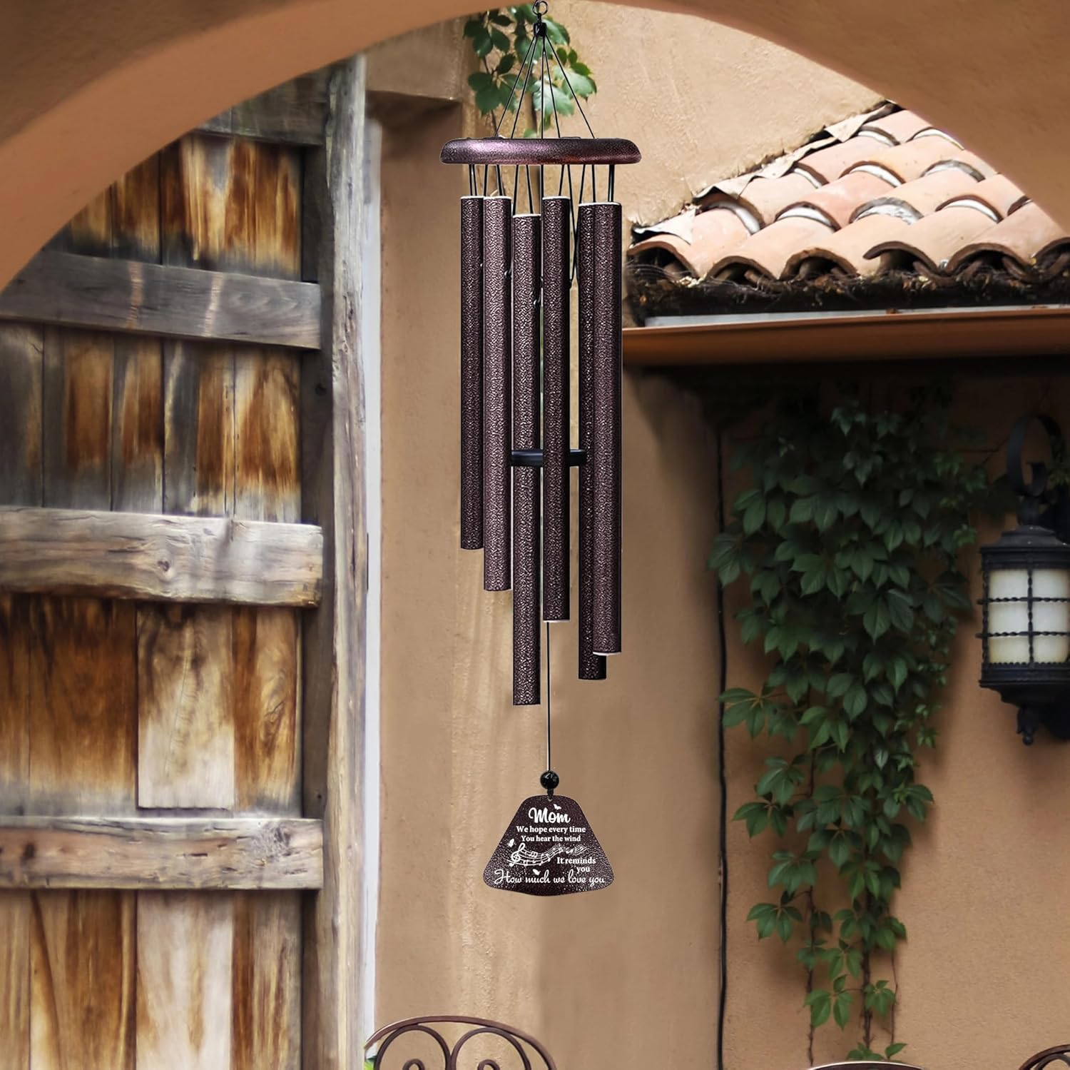 ZANIION Mom Gift Wind Chime 32", Unique Mother Gift for Birthday, Best Mom Ever Presents, Christmas, Mother's Day, B-Day, Decoration Present Ideas Wind Bell - Image 2