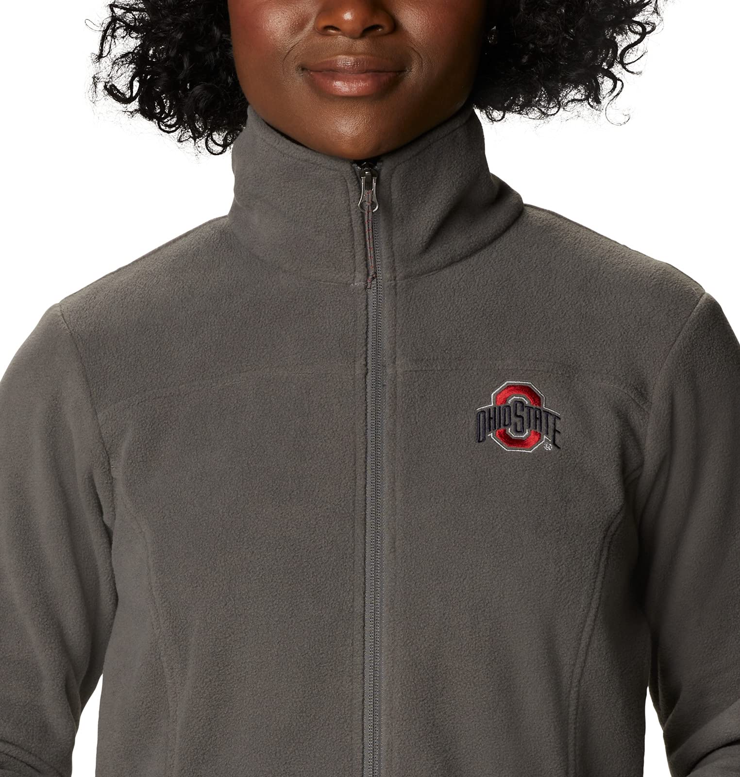 Columbia Collegiate Give and Go II - Giacca in pile da donna con cerniera intera