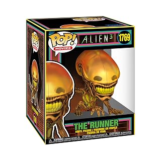 Funko Pop! Super: Alien 3 – The Runner – Blacklight – Figurine en Vinyle à Collectionner – Idée de Cadeau – Movies Fans - Les Beatles, Paul McCartney, John Lennon, RIngo Starr, George Harrison
