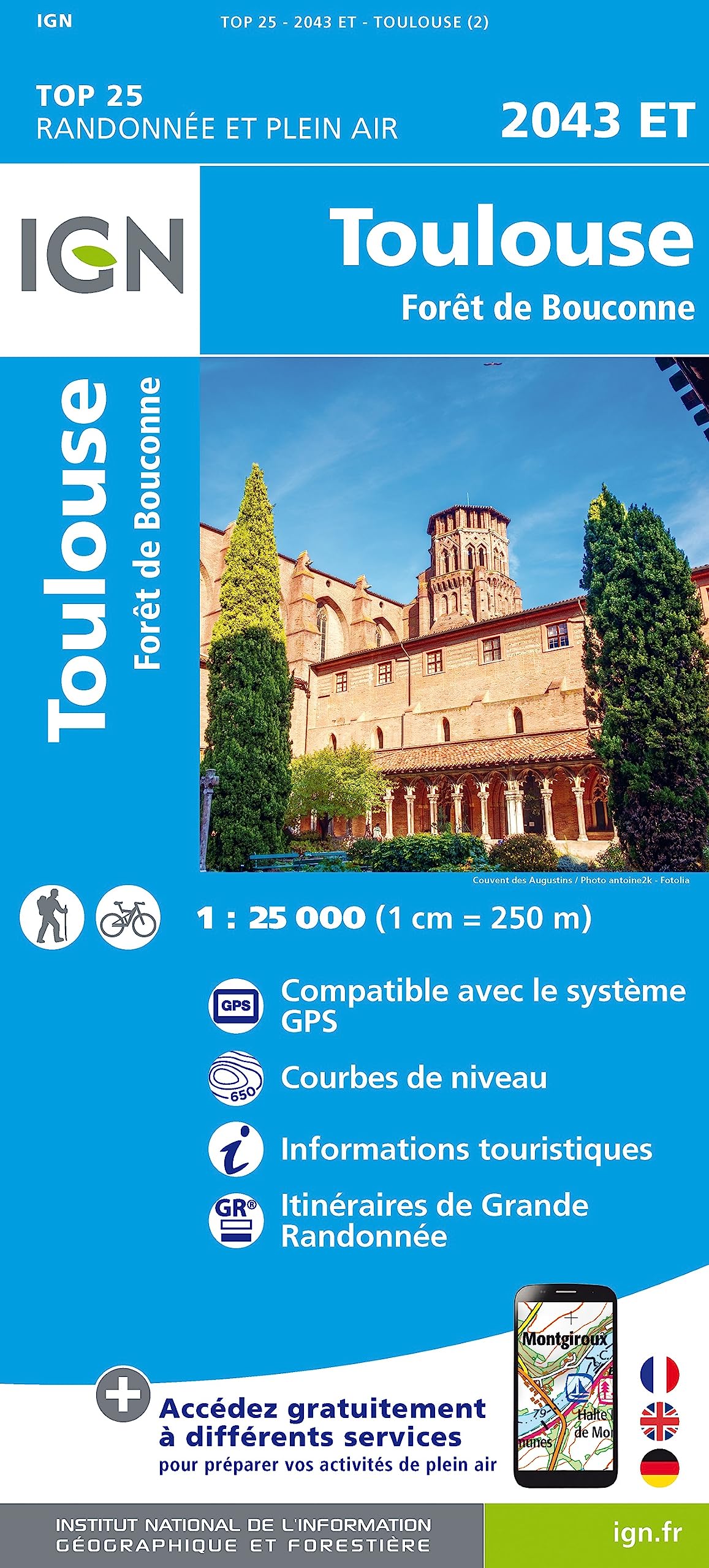 Toulouse / Forêt de Bouconne: 2043ET (TOP 25)