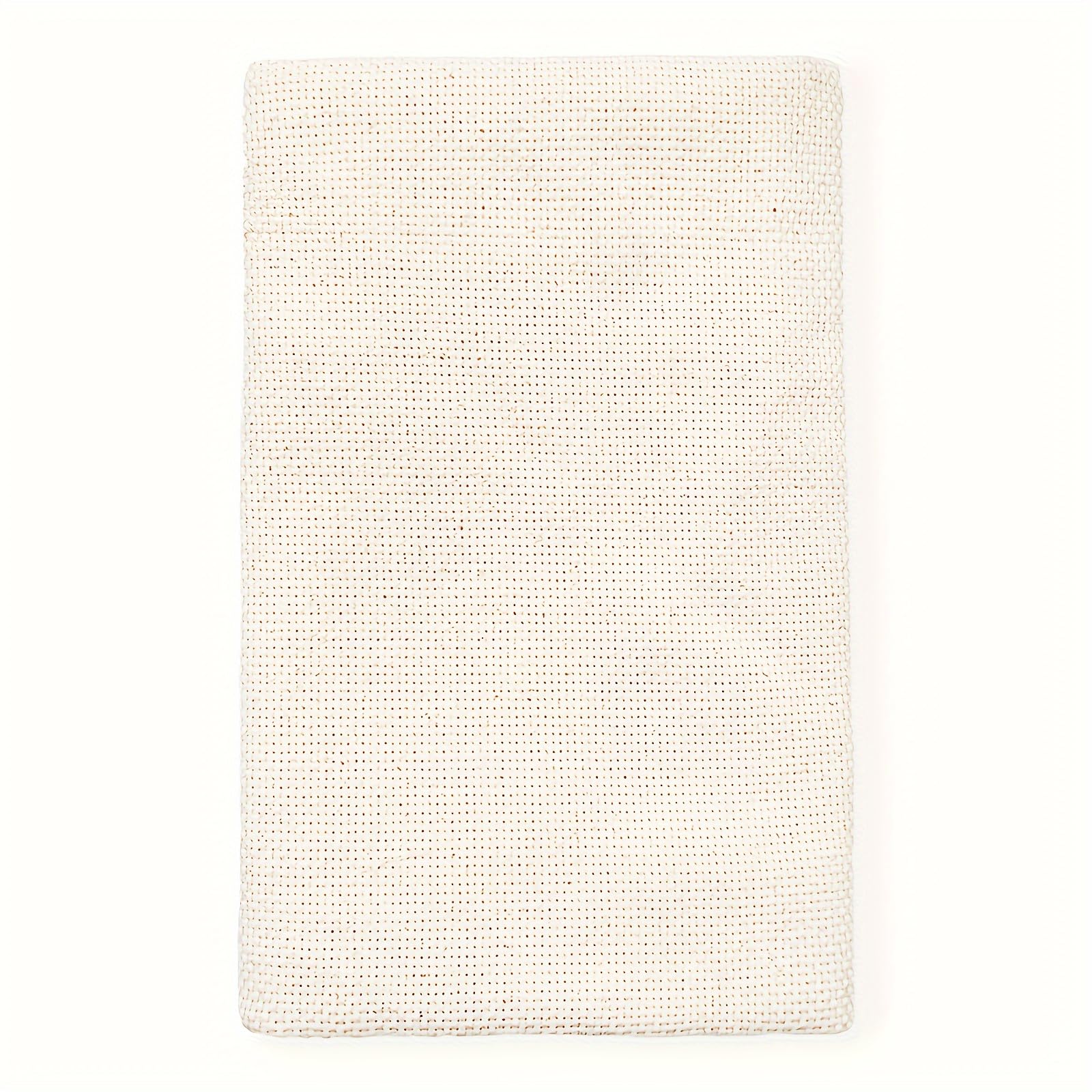 Wool Queen Needlework Fabric, Monk's Cloth 26.3''x19.6'' for Rug-Punch & Pinch Needle