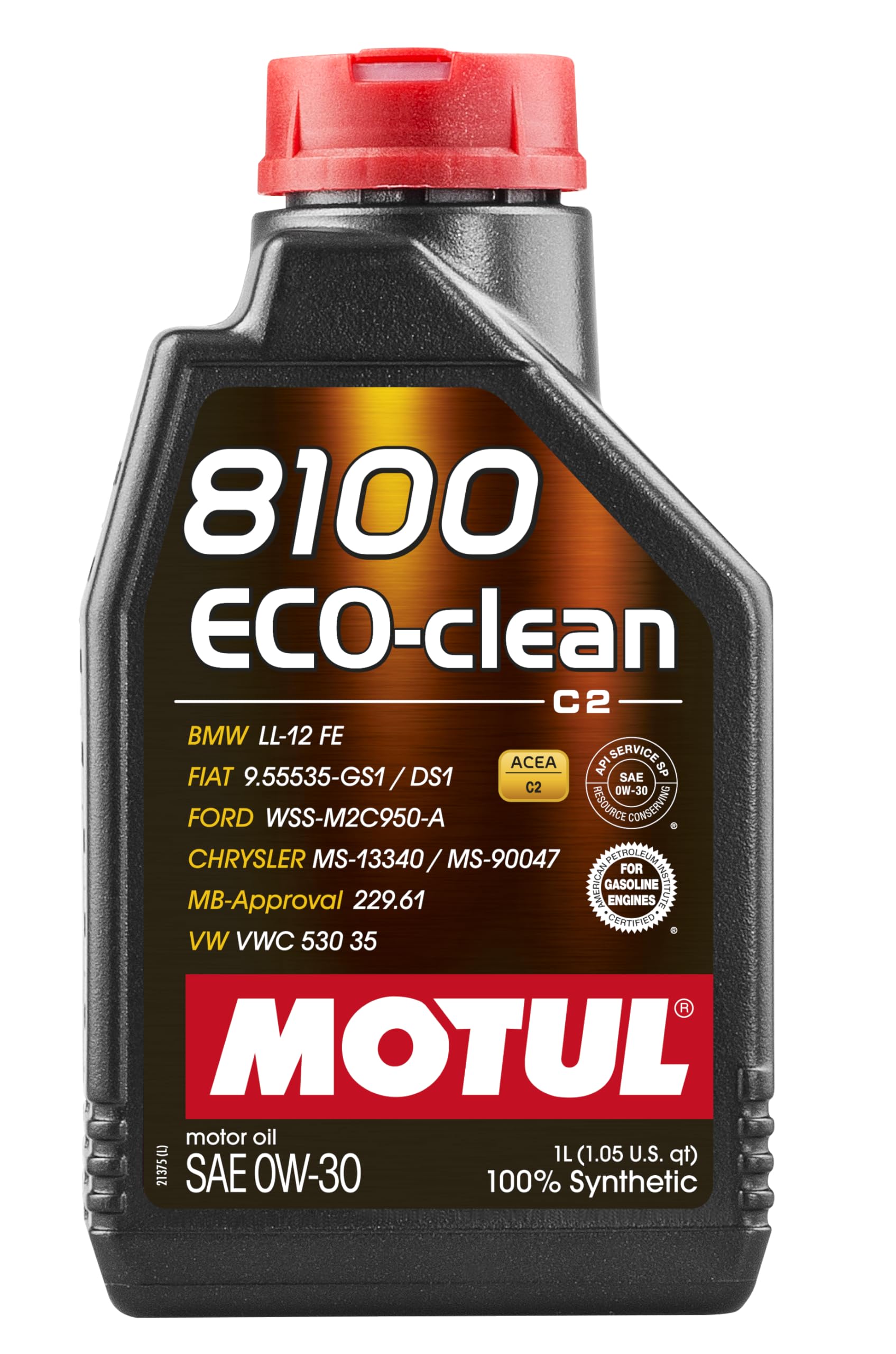 Amazon.com: Motul 8100 ECO-clean 0W-30 Motor Oil – 100% Synthetic