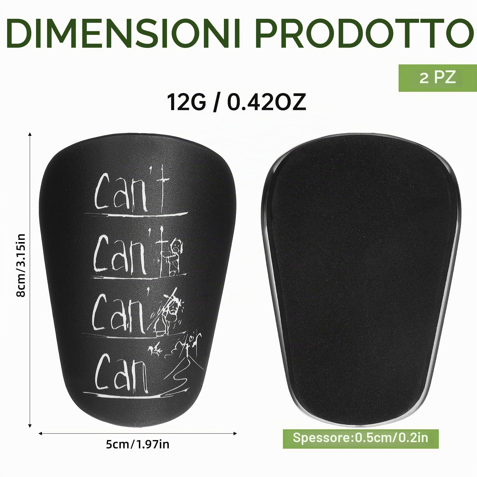 Tyqour Parastinchi da Calcio Mini - Protezione per Stinchi per Bambini, Ragazzi e Ragazze