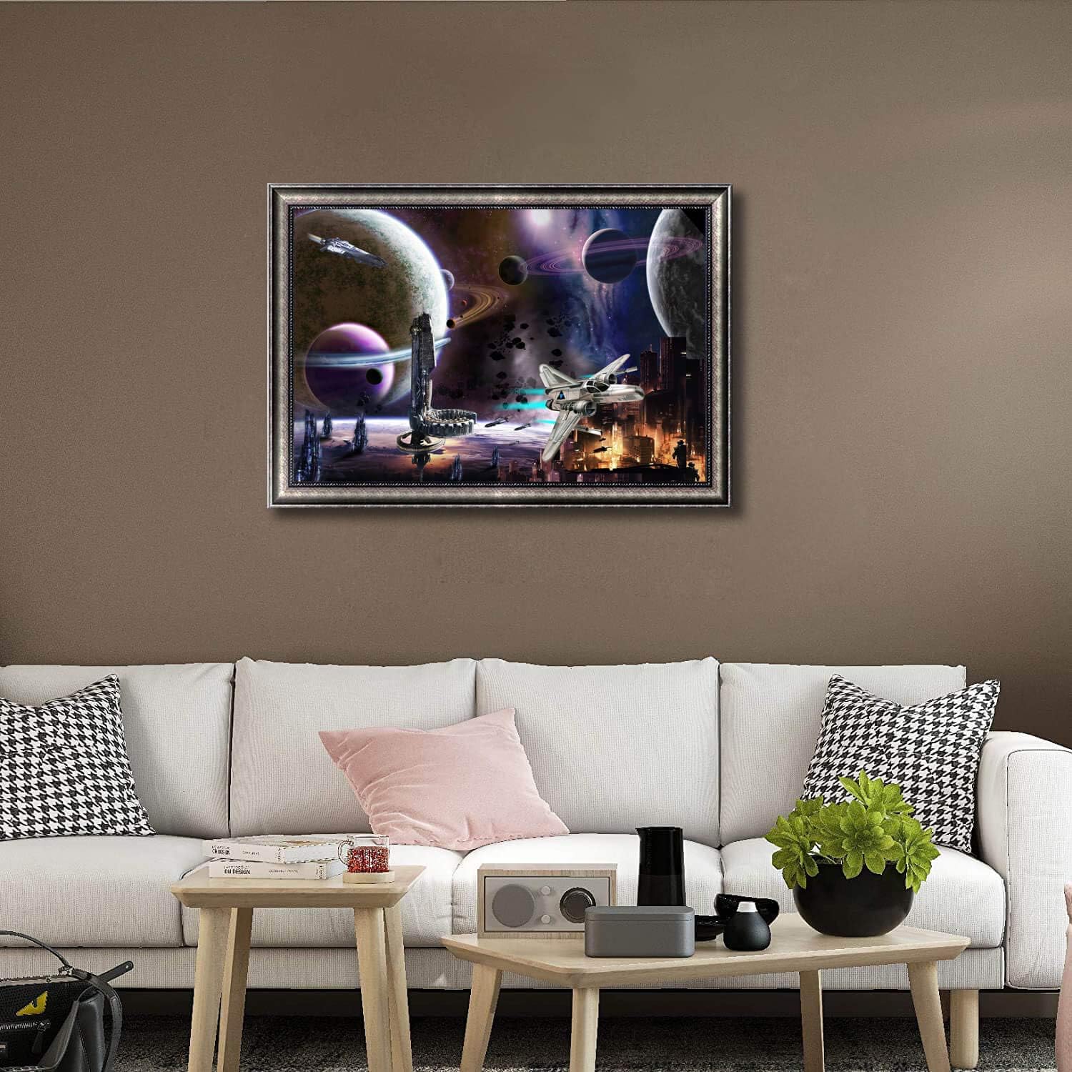 Buy Jiubar Space Puzzle For Adults Wooden Space Jigsaw Puzzles Cosmic Galaxy Grown Up Puzzles Educational Games Planetary Vision Jigsaw Puzzle 29 6 X 19 6 In Online In Japan B08dr7lpdp