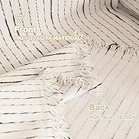 Vista 7 de MYSKY HOME Chair Covers Armchair, Recliner Chair Cover Beige Couch Cover, Sofa Covers for Sectional Sofa L Shape Oversized Couch Covers Protector 9#