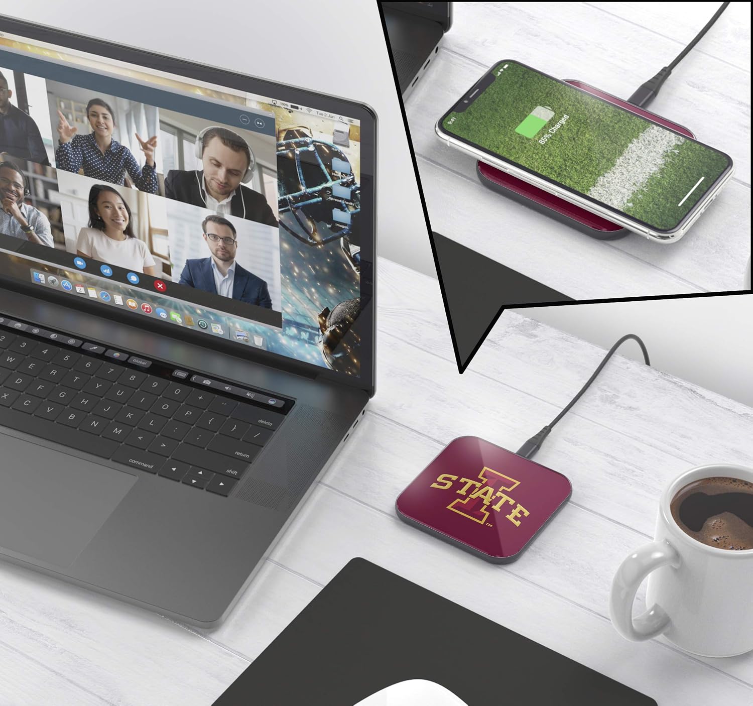 SOAR NCAA Wireless Charging Pad