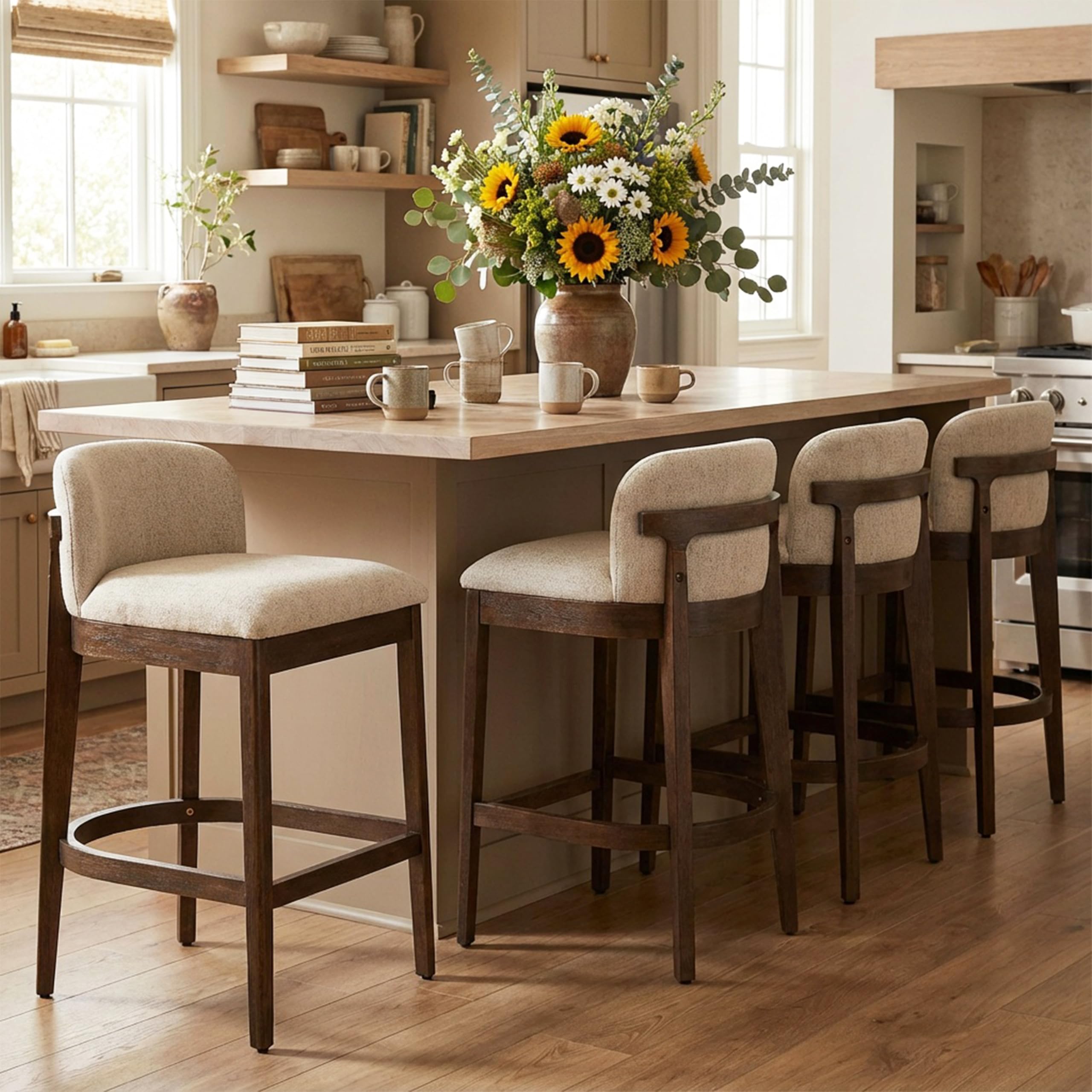 Christopher Knight Home Arden Set of 4 Counter Stools