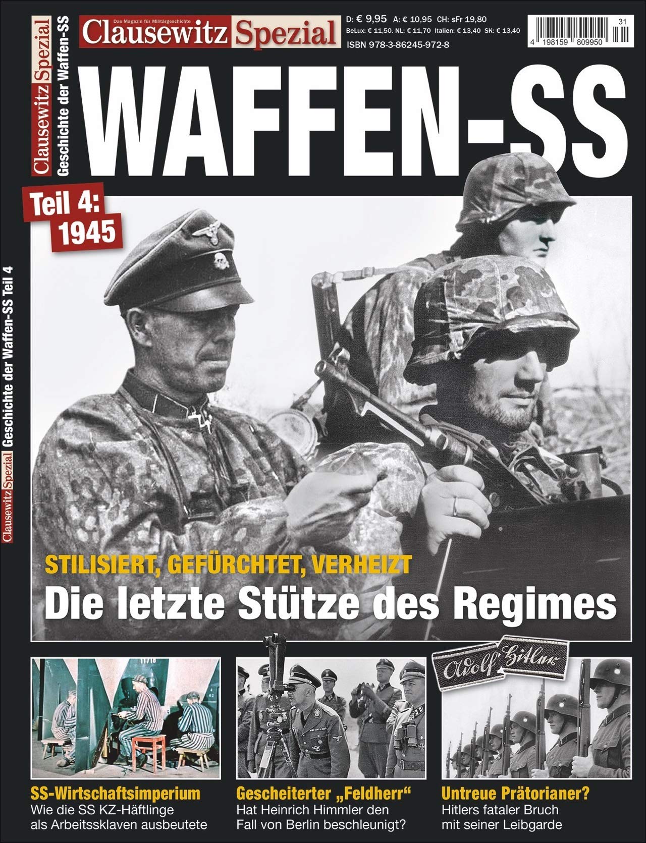 Die Waffen-SS an der Ostfront 1945: Clausewitz Spezial 31