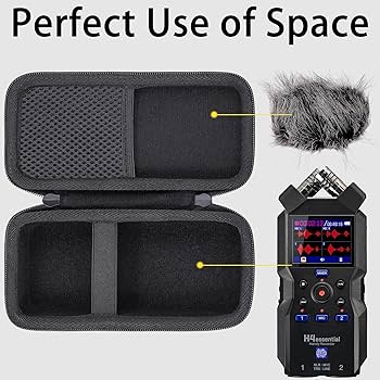 Amazon.com: Hard Travel Case for Zoom H4essential 4-Track Stereo
