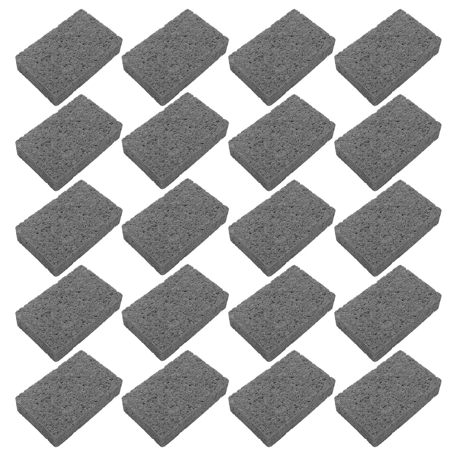 20pezzi Spugne in Polpa di Legno per Cucina Pz Spugne Abrasive per Lavare i Piatti Assorbenti e Resistenti ai Graffi per Pulizia Quotidiana di Piatti e Superfici