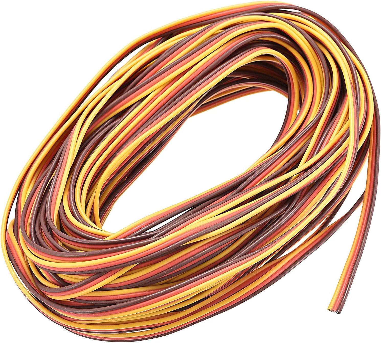 sourcing map Servo Extension Cable Cord Connector Lead Wire 22AWG Servo Receiver Wire