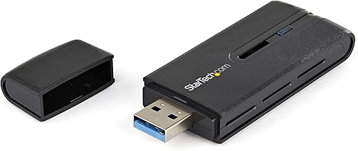 StarTech.com USB 3.0 AC1200 Dual Band Wireless-AC Network Adapter - 802.11ac WiFi Adapter - 2.4GHz / 5GHz USB Wireless - AC Network Card, TAA (USB867WAC22)
