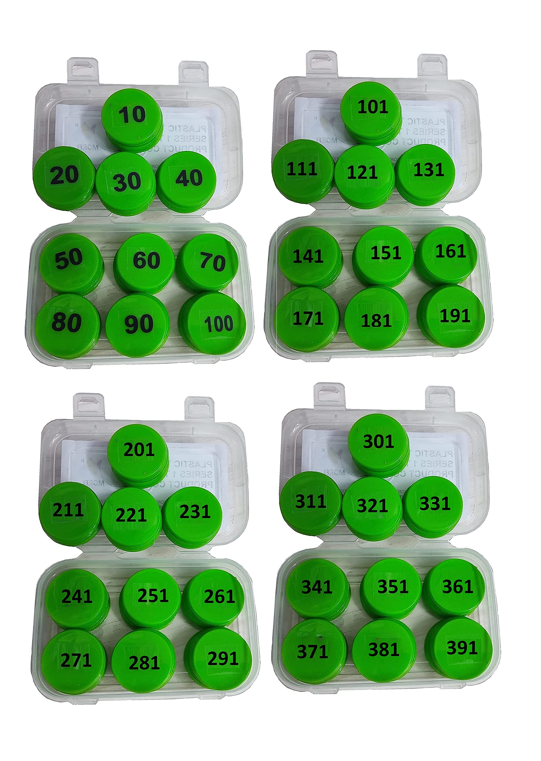MOREL Green Color Plastic Numerical Token Coins, Coins 1 to 400 Round Shape Plastic Token, Multicolor (B0B943W28X) Amazon Price History, Amazon Price Tracker