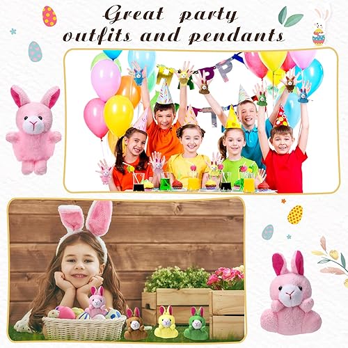 Miniatura 11 de Deekin Paquete de 100 mini animales de peluche, operación de Navidad a granel, juguetes de animales de peluche pequeños, juego de llaveros