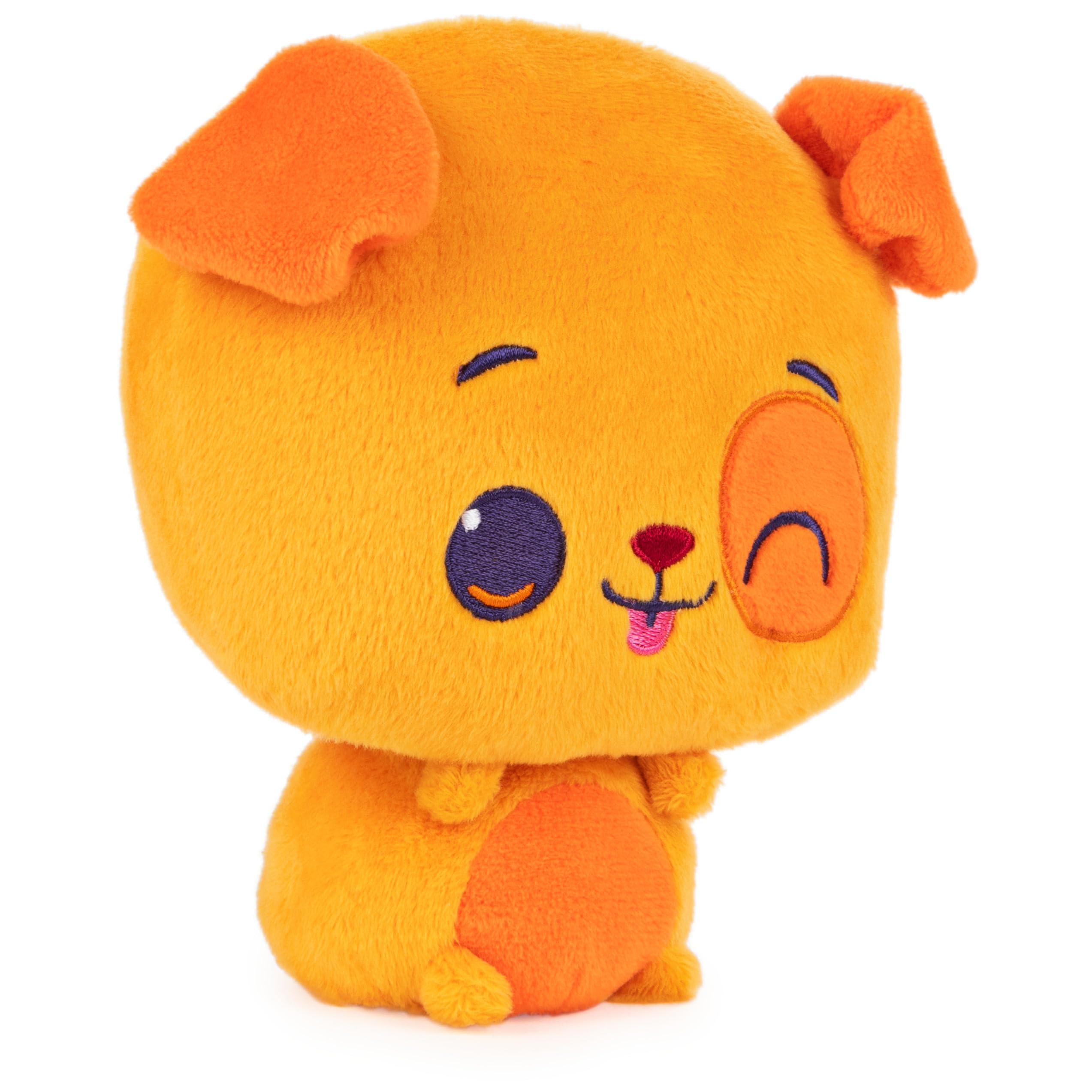 GUND Drops, Paulie Pup, Expressive Premium wypchane zwierzę miękkie pluszowe zwierzę, pomarańczowy, 15 cm