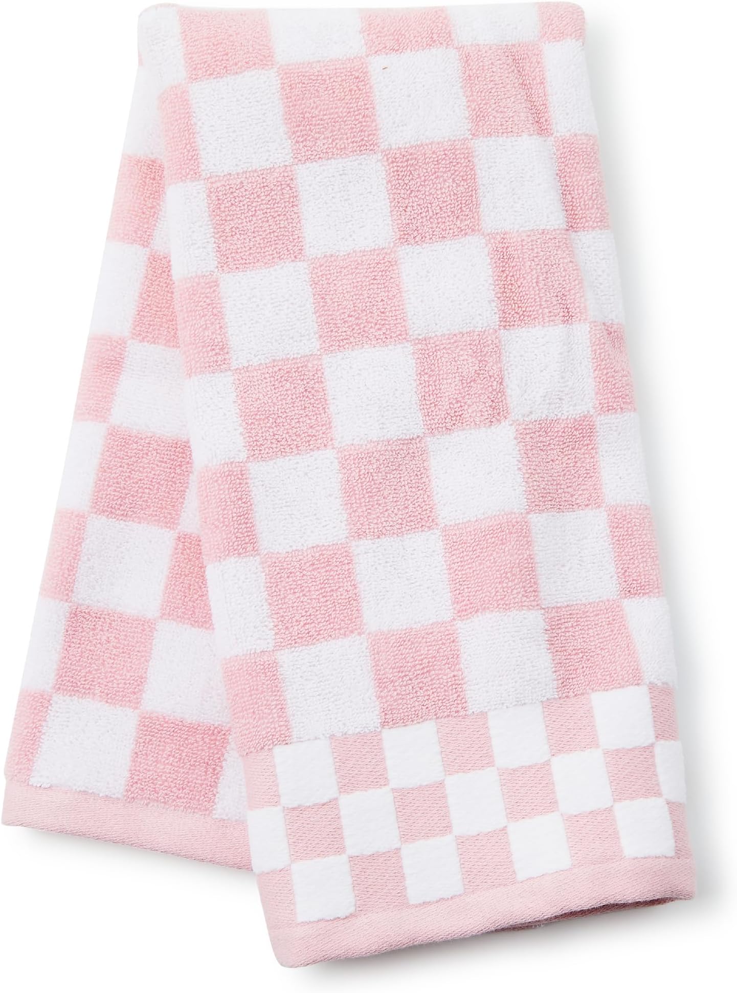 Rosy Check Hand Towel
