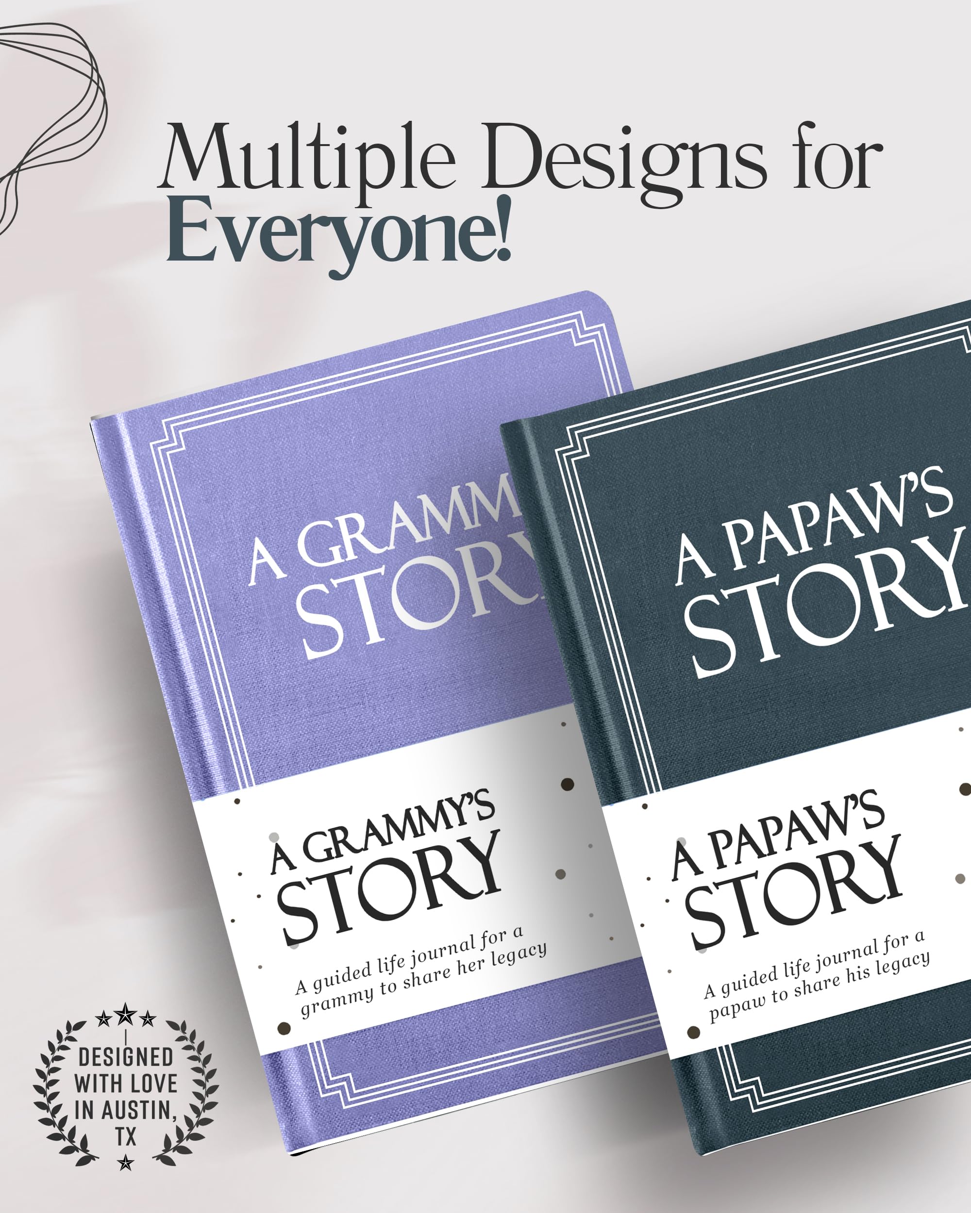 Papaw's Life Story Journal (Hardcover): A Meaningful Keepsake for Papaw to Share His Journey and Memories, Book Includes 250+ Prompt, Sentimental Gift for Father's Day, Birthday & Christmas