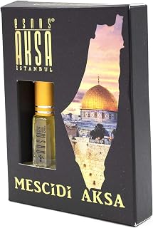Modefa Turkish Alcohol-Free Roll On Perfume Oil For Men | Aksa Prestige Fragrance Essence | Aqsa Mosque Mescidi Aksa