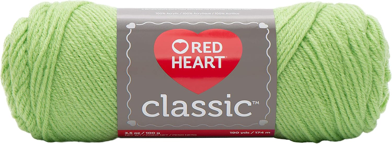 Red Heart Yarn Red heart Classic Lime