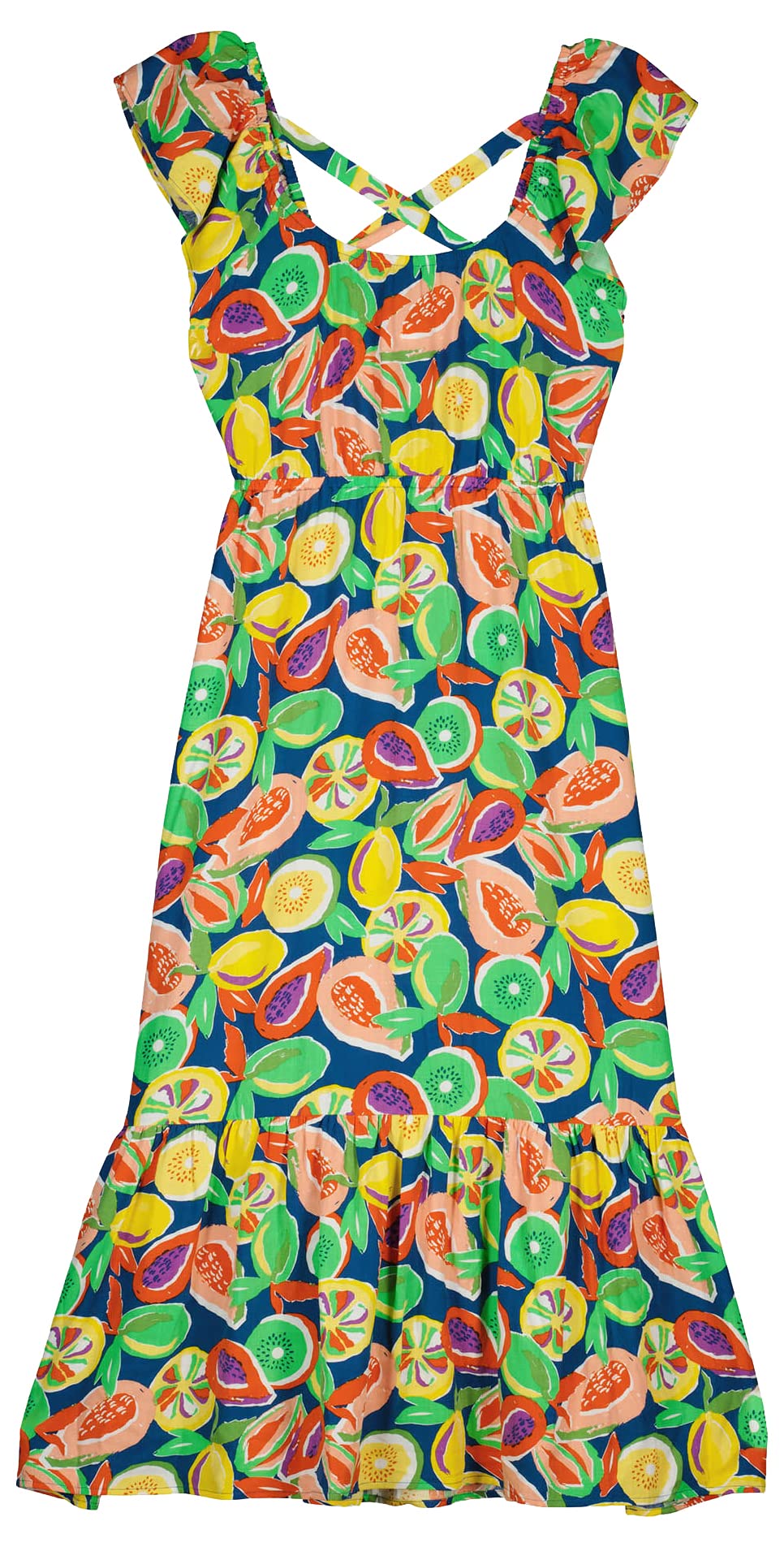 SPRINGFIELD Vestido Midi Espalda Cruzada Mujer