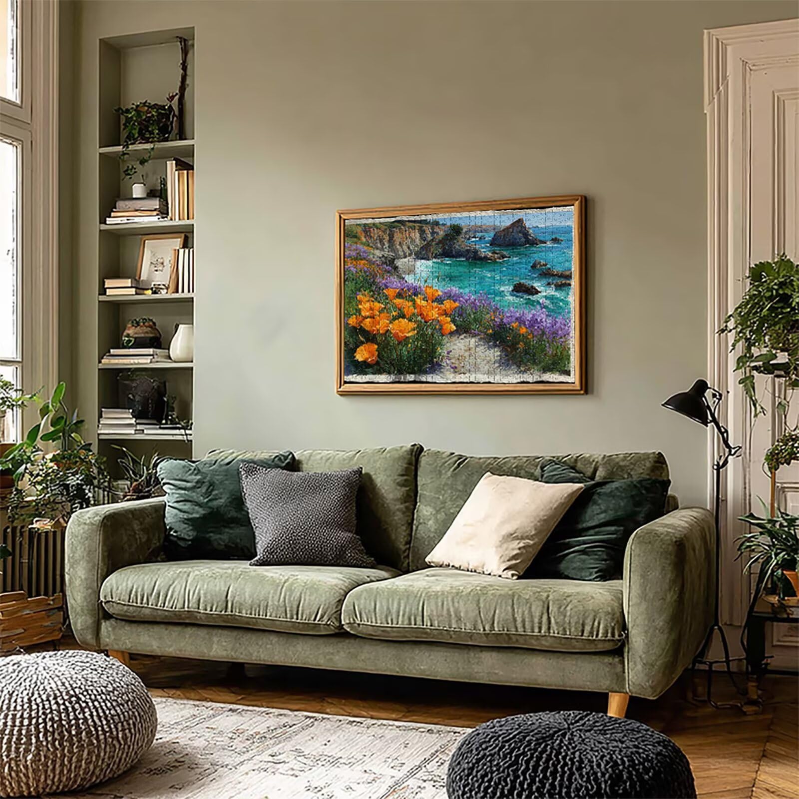Vista Mare Puzzle 4000 Pezzi Adulti, Flower Puzzle Legno con Scatola 141x87cm, Idea Regalo Uomo e Donna, Divertimento Per Adulti, per Gioco Familiar, Giochi di Sfida, Squisita Confezione, B-7954