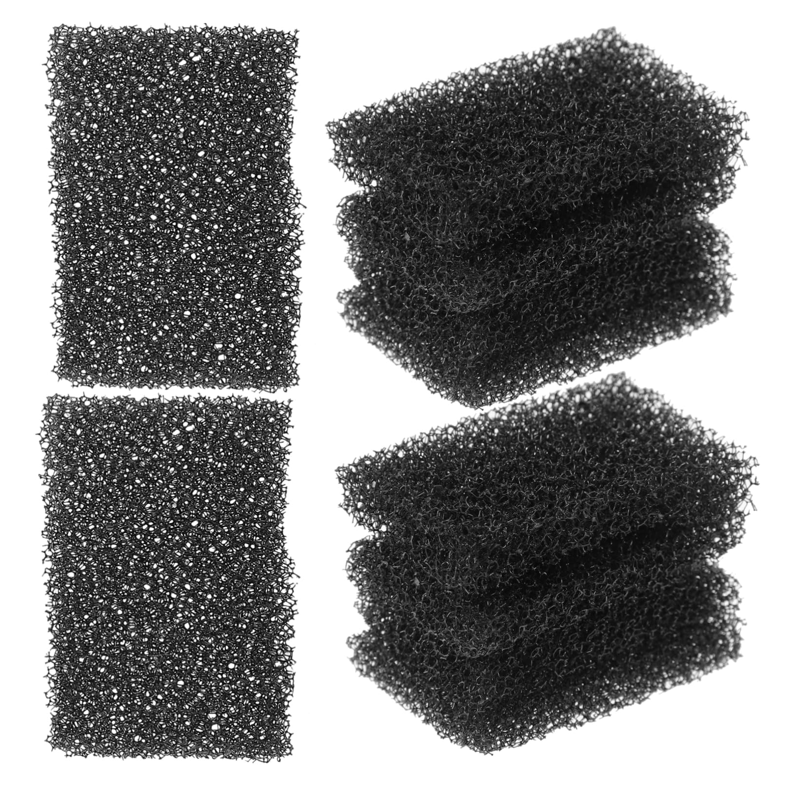 128piezas Esponjas De Maquillaje De Efecto Especial Para Halloween Esponja Para Cicatrices y Heridas Accesorio De Maquillaje Negro Para Cosplay y Fiestas