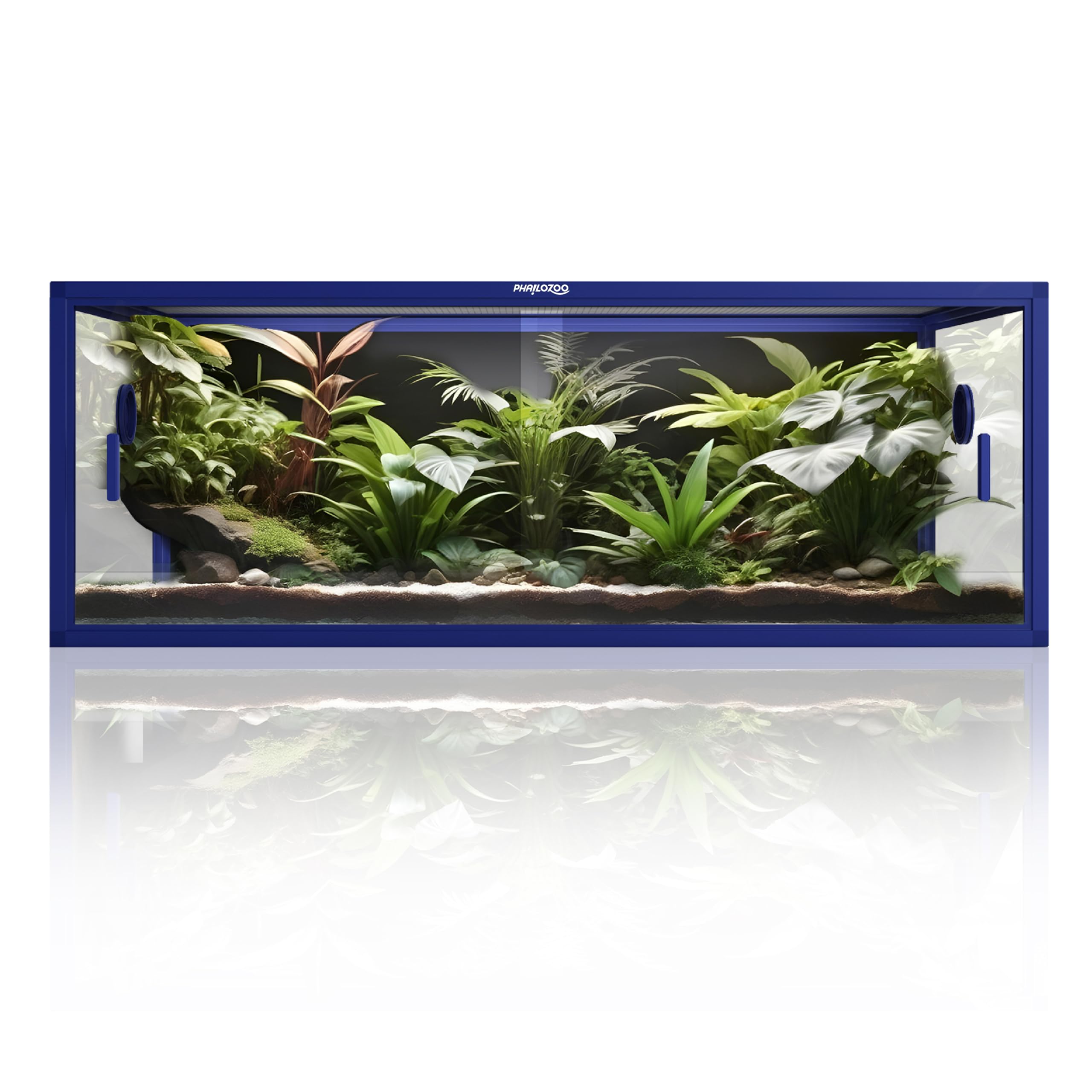 Amazon.com : Phailozoo 85 Gallon Snake Enclosure, Front