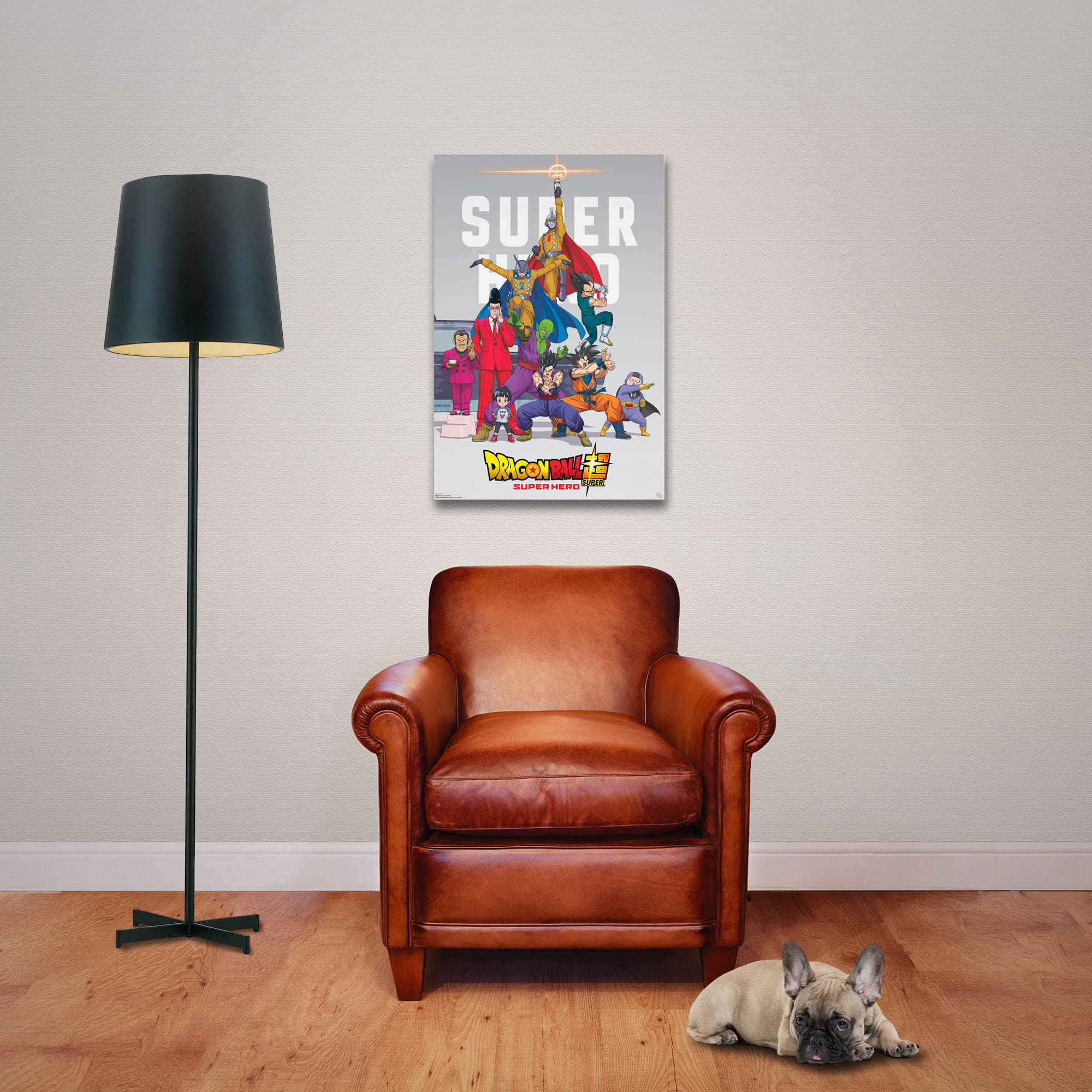 Empire Interactive - Poster Dragon Ball Super Universe 7, dimensioni 61 x 91,5 cm + 2 listelli per poster in plastica, 62 cm, colore: Nero