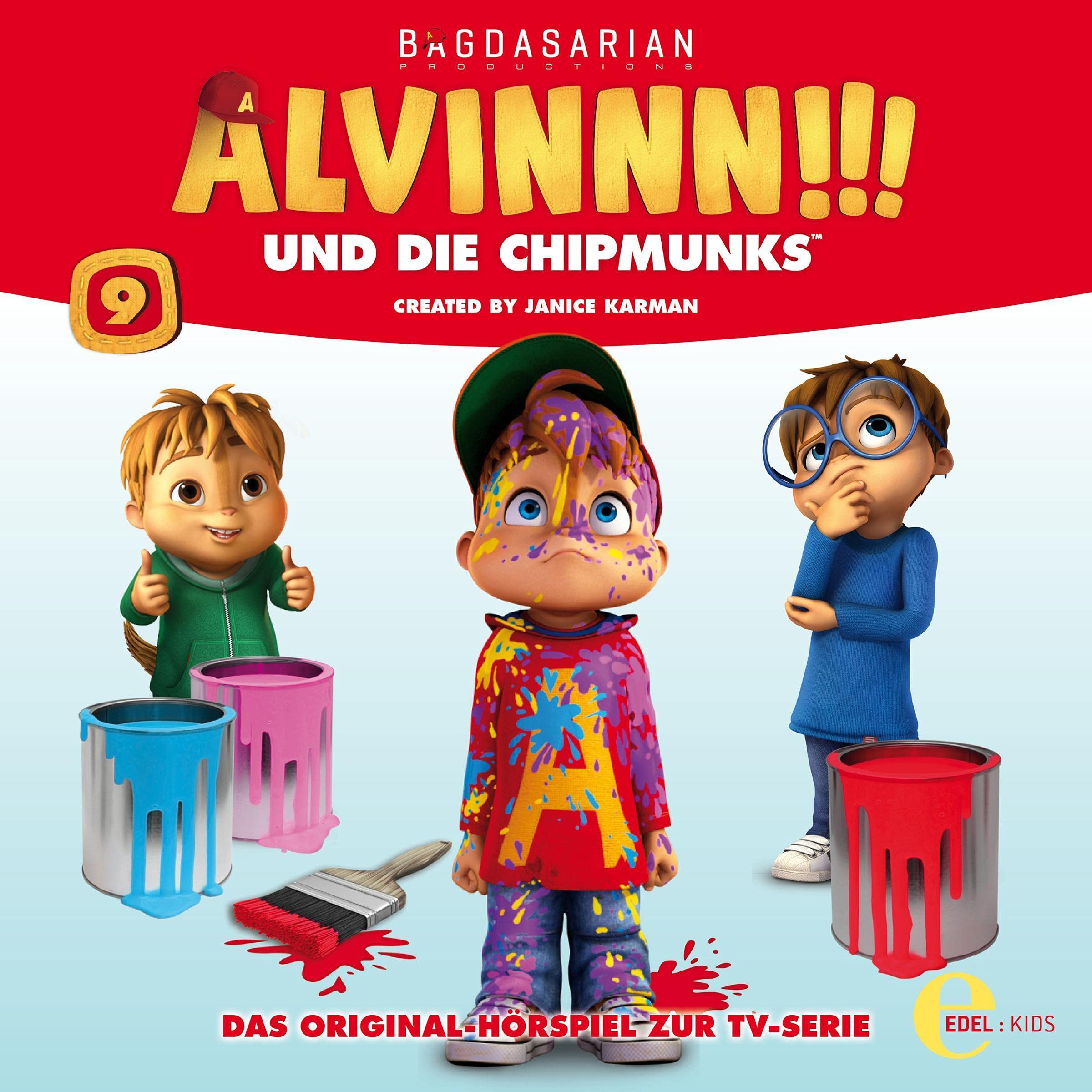 Cover art for Alvinnn!!! und die Chipmunks 9. Das Original-Hörspiel zur TV-Serie