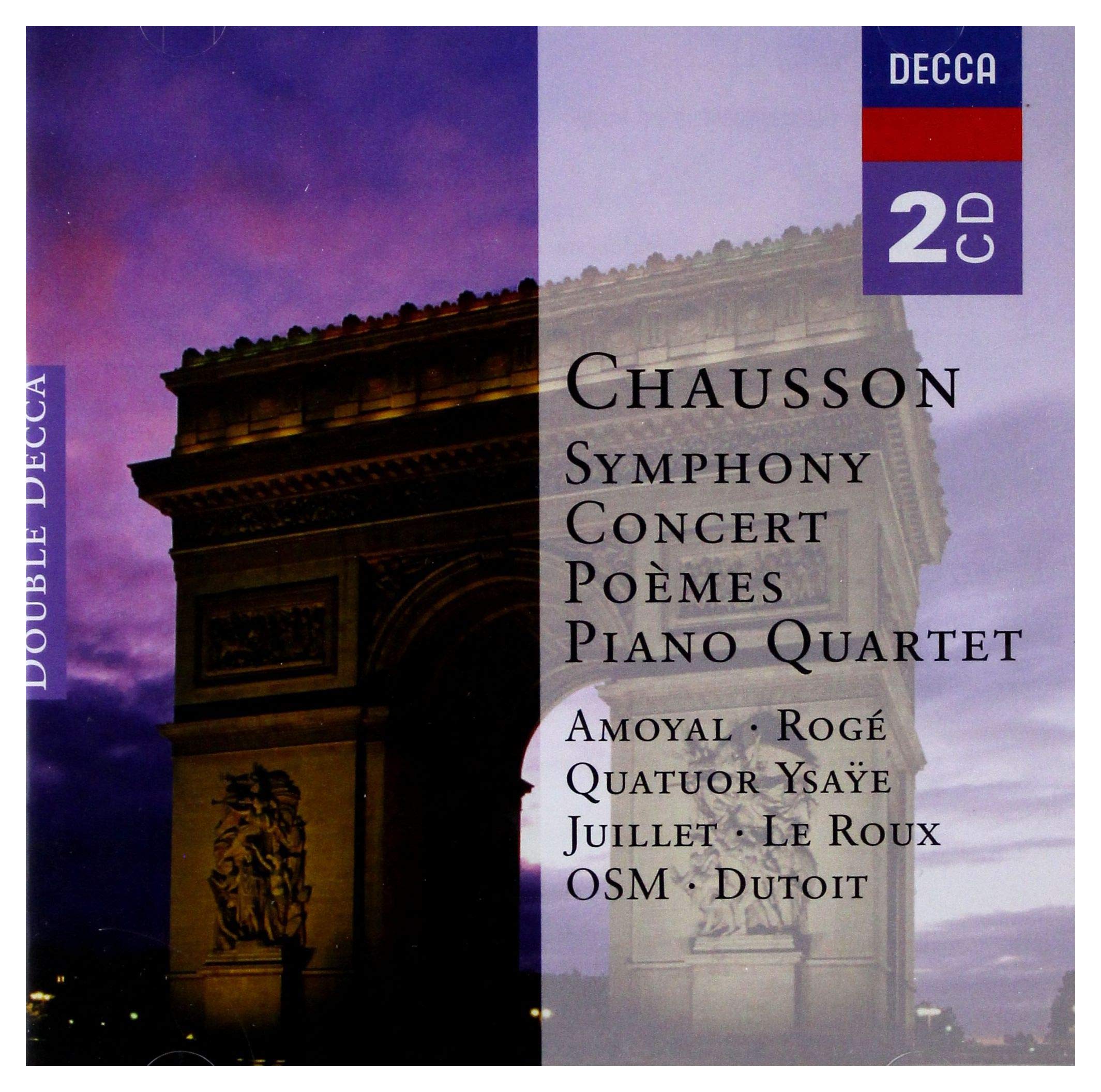 CHARLES DUTOIT / OSM - SYMPHONY IN B FLAT; POME POUR VIOLIN; P [Audio CD] CHARLES DUTOIT / OSM
