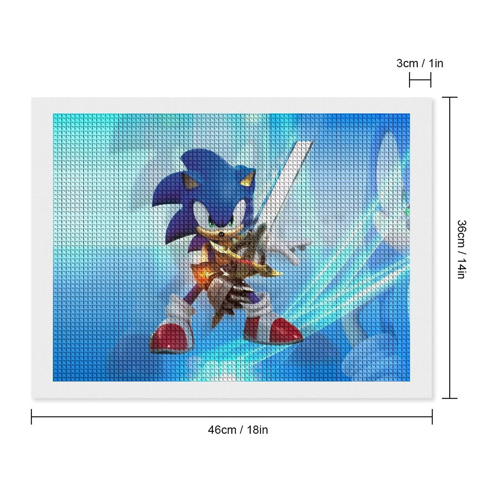 Amazon | Braksentダイヤモンドペインティングキット ソニック