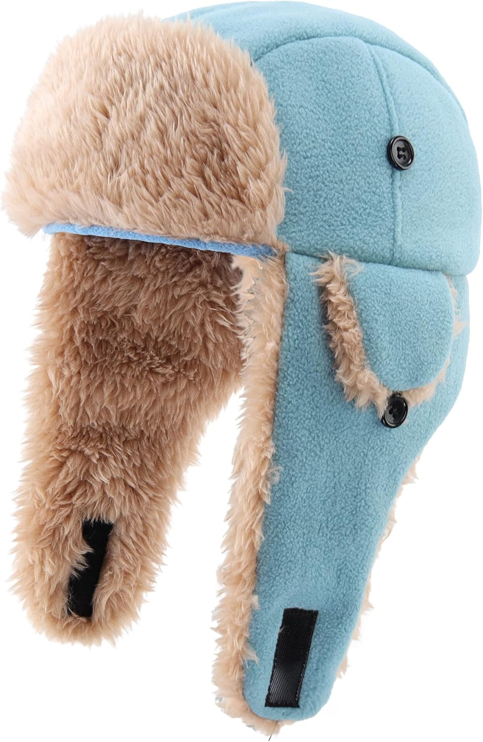 Connectyle Toddler Boys Kids Fleece Trapper Winter Hat with Ear Flaps Warm Hat - Image 2