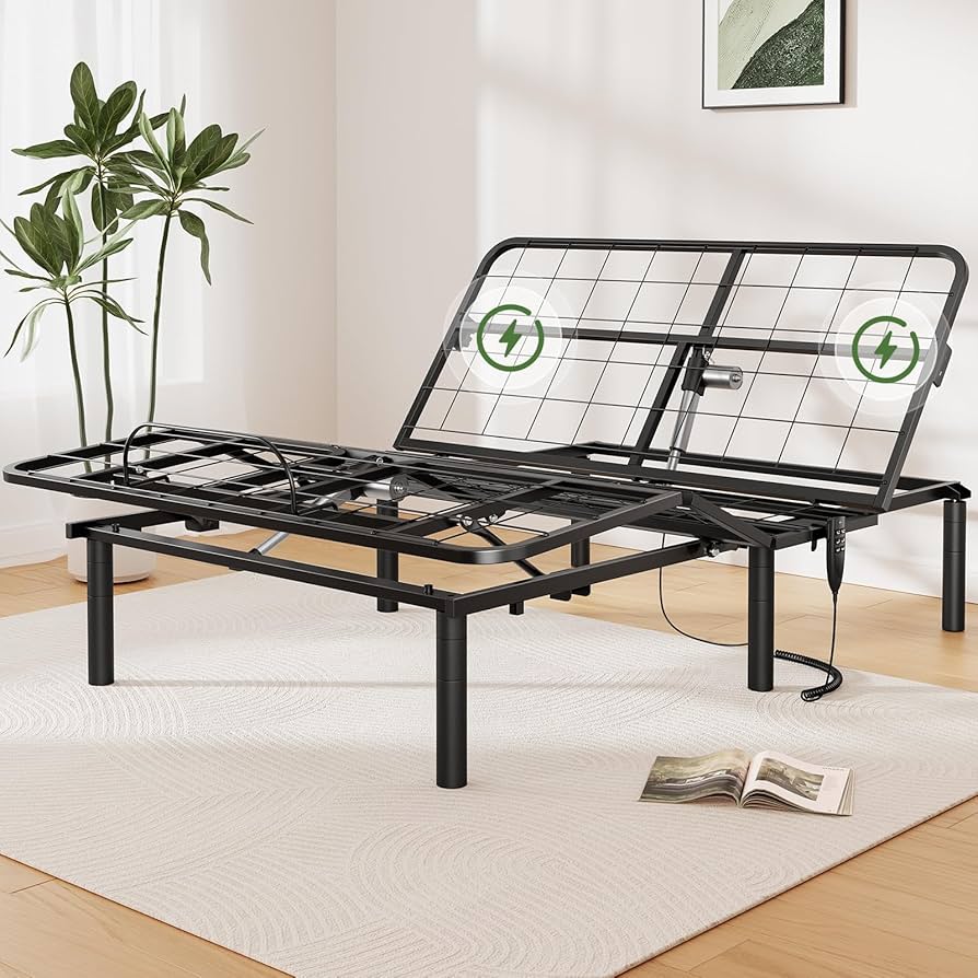 Amazon.com: Marsail NS3 Queen Adjustable Bed Base - Smart