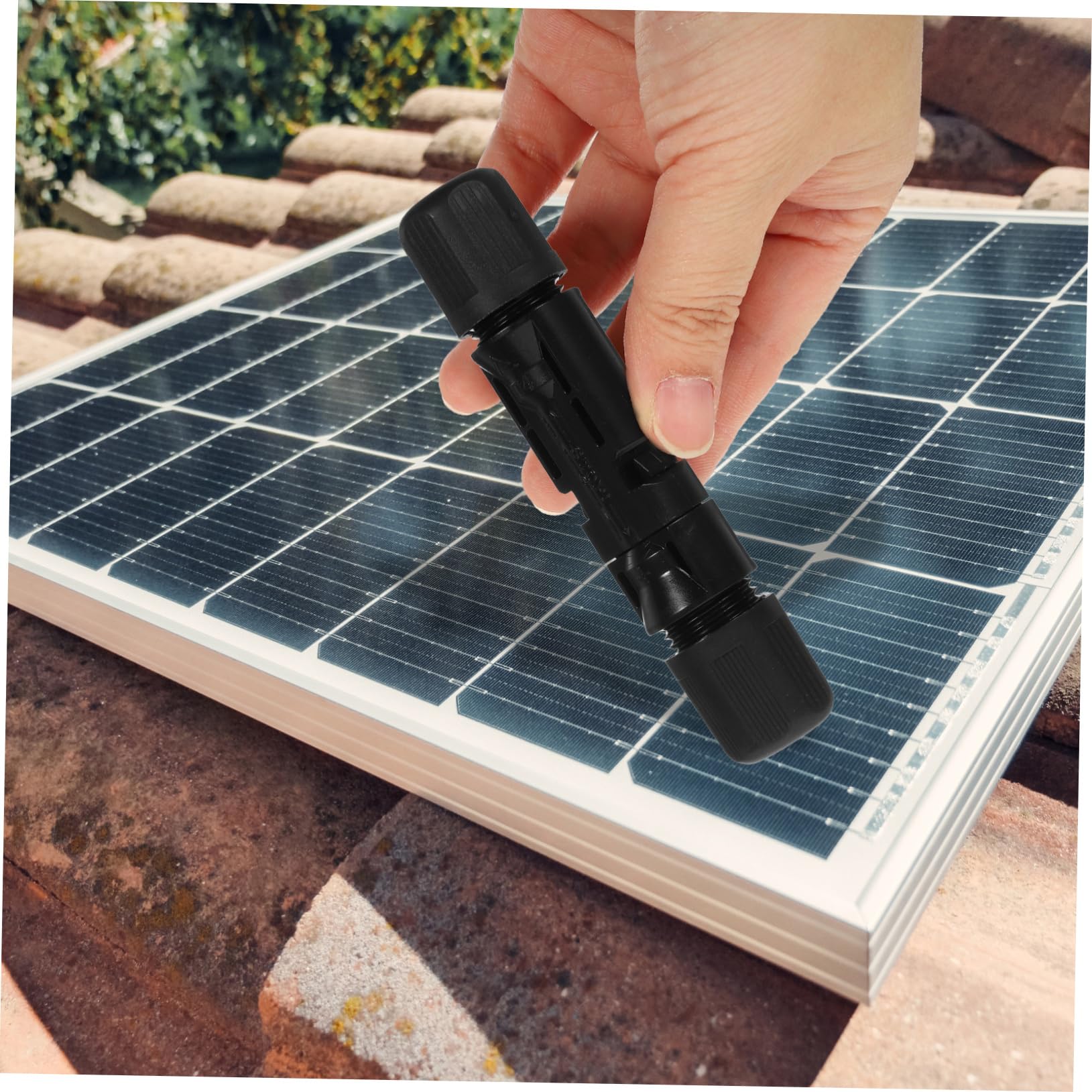 Gatuida 30pezzi Connettori Fotovoltaici Impermeabili Per Pannelli Facili Da Installare e Resilienti Compatibili Con Moduli Fotovoltaici e Accessori Per Energia Solare