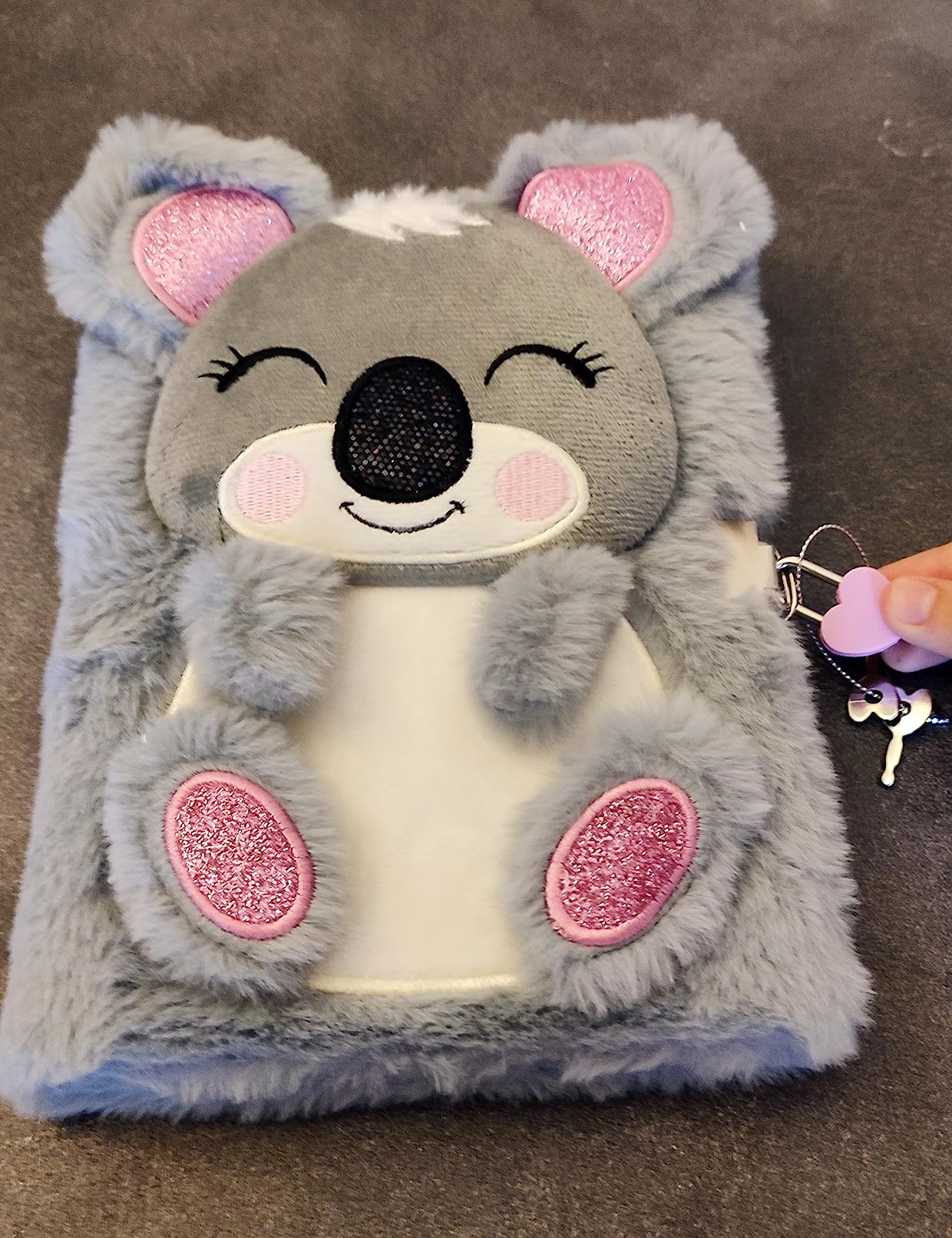 Diario Segreto Con Lucchetto A Volpe - 160 Pagine Righe | Regalo Bambine Pinkgarden - Foto 8