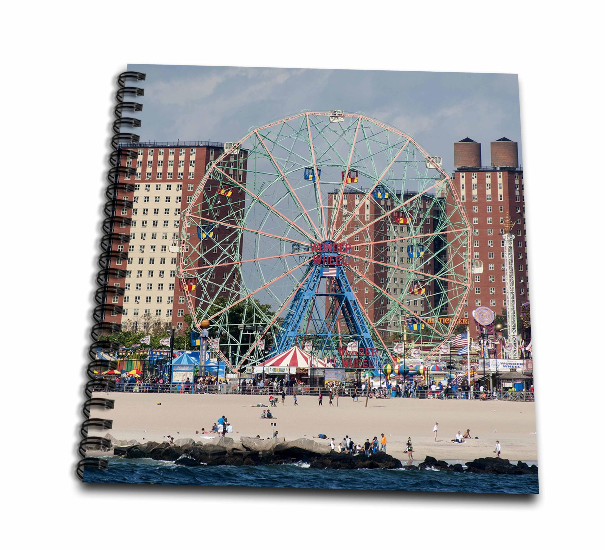 3dRose Drawing Book, Varia, 8 x 8 cm