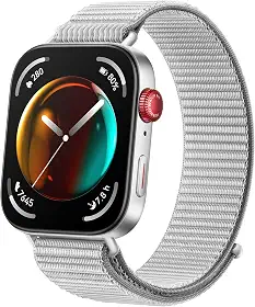 Smartwatch, HUAWEI WATCH FIT 3, Tela AMOLED de 1,82", Design Ultra-fino,Monitoramento Completo de Exercícios,Gerenciamento Abrangente da Saúde, Compatível com iOS e Android, Cinza