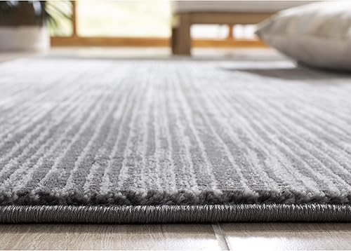 Vista 98 de SAFAVIEH Vision Collection VSN606F - Tapete de 6 pies x 9 pies, crema, moderno, ombré, no desprende pelo, fácil cuidado, para zonas de alto tráfico