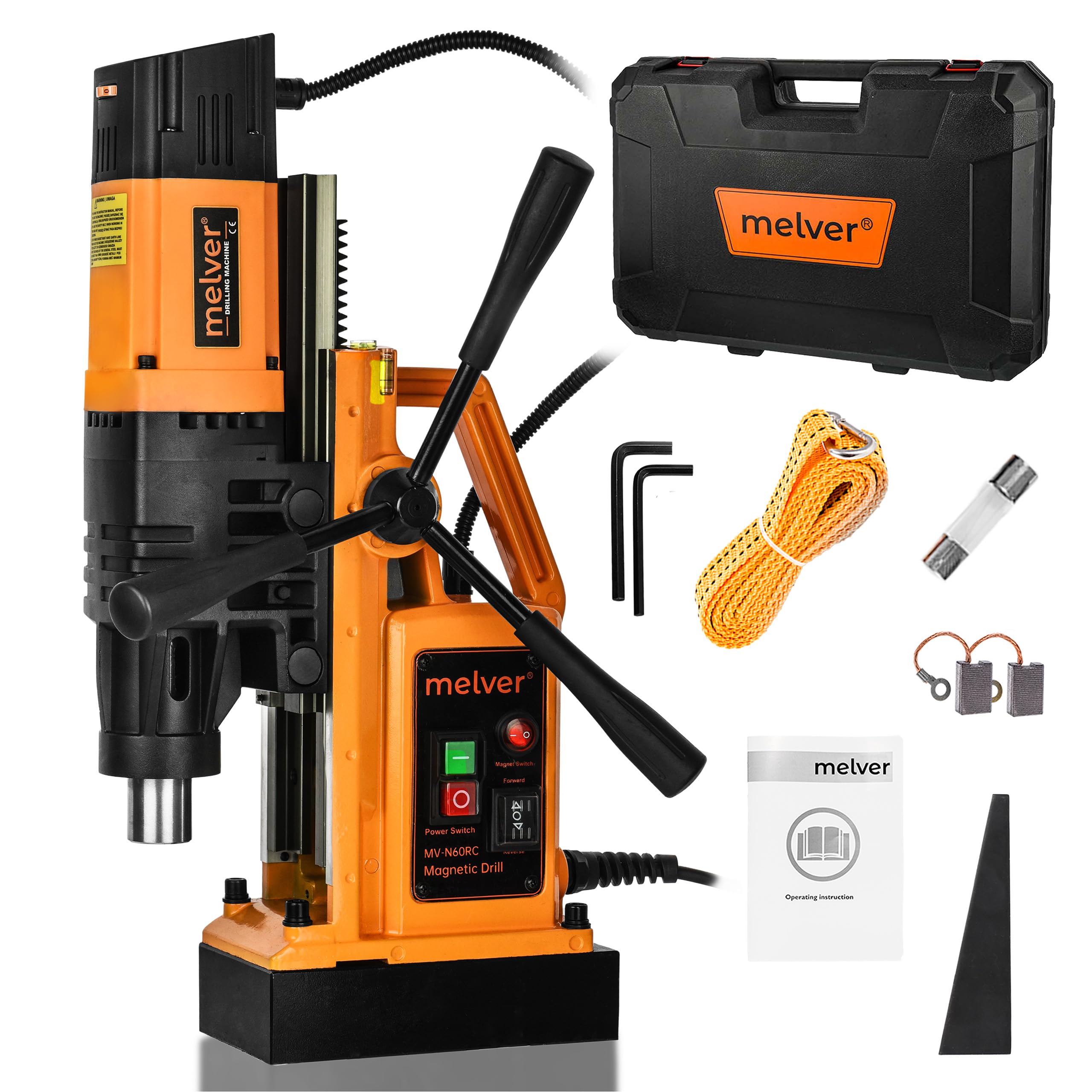 Magnetische Bohrgewindeschneidmaschine 2080 W FI60 MK3 2-Gang-Magnet (MV-N60RC Base)