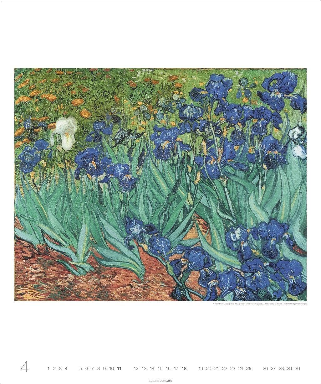 Vincent van Gogh Edition Kalender 2027: Kunstvoller Wandkalender mit den ausdrucksstarken Gemälden des berühmten Künstlers. Großer Kunst-Kalender 2027. 46 x 55 cm. Hochformat
