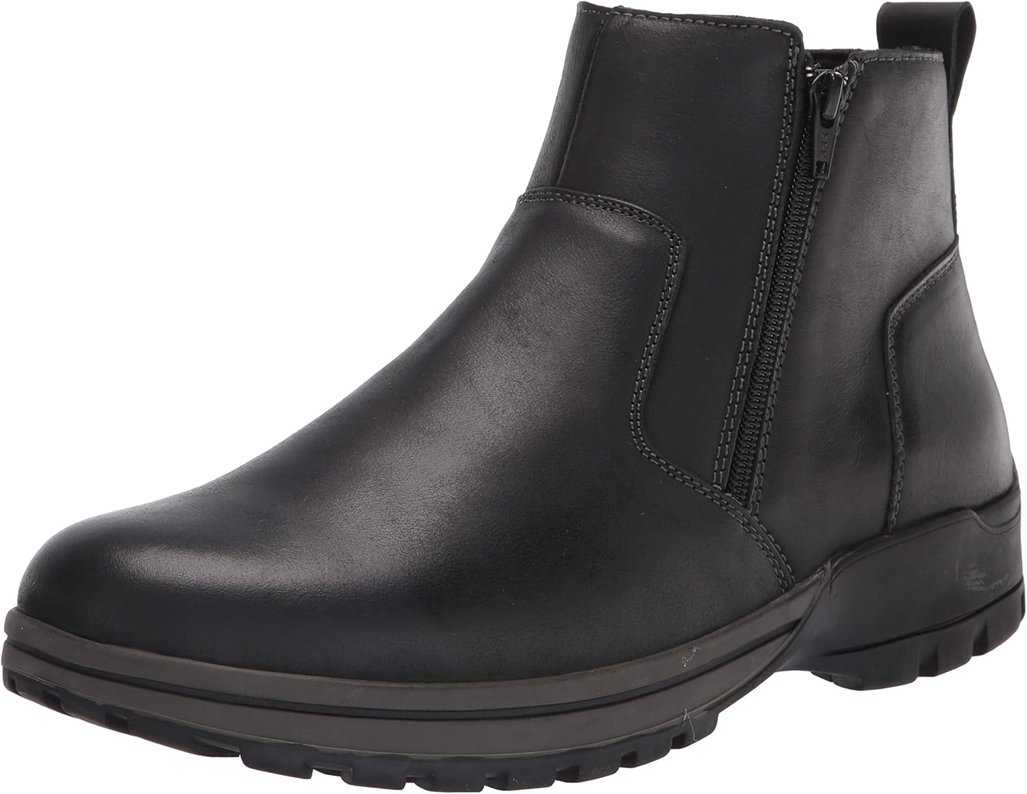 Propét Men's Brock Ankle Boot, Black, 9 Medium US