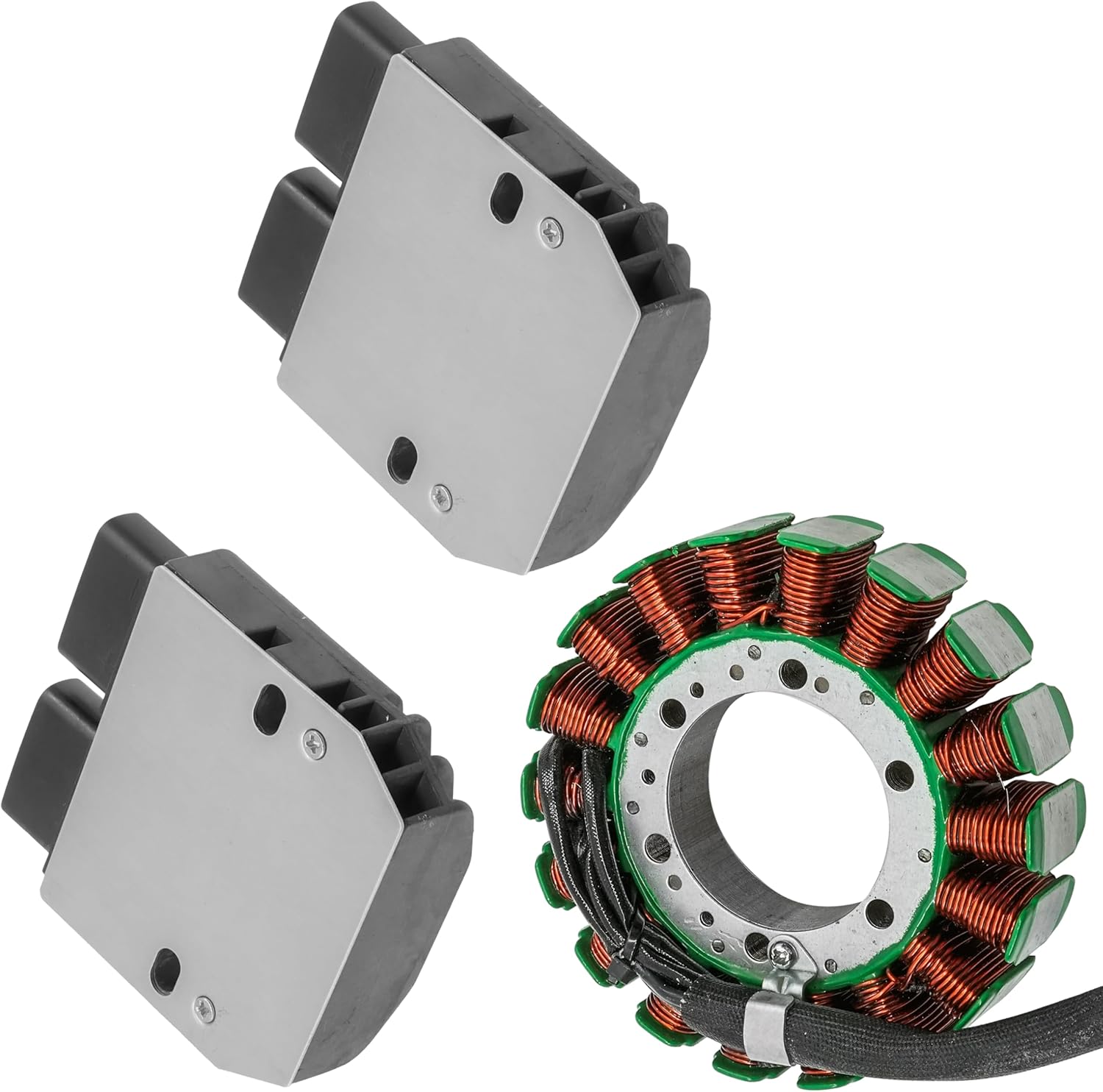 Caltric Stator & Regulator Compatible with Polaris RZR Pro XP 2021-2024 / RZR Pro XP 4 2020-2024 / RZR Turbo R 2023-2024 / RZR Turbo R 4 2023-2024