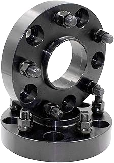 Wheel Accessories Parts 2 Pieces 1.25" Wheel Spacers Adapters 5 on 5.50 77.8mm Hub Centric 9/16 Lugs 6x5.50 77.8mm 9/16" Studs Fits 2009-10 Dodge Dakota 2003-09 Durango 2002-11 Ram 1500