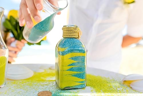 Miniatura 8 de Sandtastik Arena de color clásico - Ultravioleta caja de 10 libras de arena de color de grano fino no tóxica para artes y manualidades, hogar,